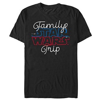 Men's Star Wars Family Trip Graphic Tee