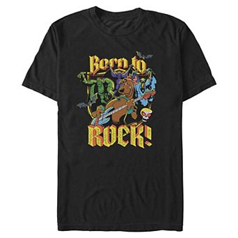 Men's Scooby-Doo Born To Rock Graphic Tee