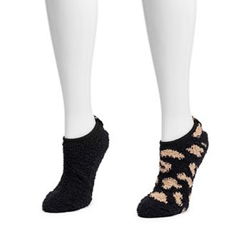 Women's MUK LUKS 2-Pack Low Cut Cozy Socks