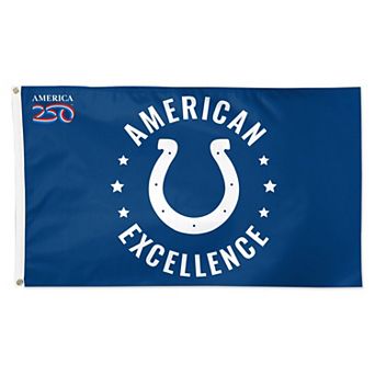 WinCraft Indianapolis Colts 3' x 5' One-Sided America 250 Deluxe Flag