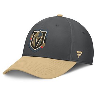 Men's Fanatics Gray/Gold Vegas Golden Knights Flex Fit Hat