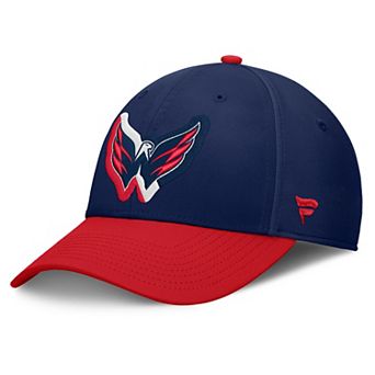 Men's Fanatics Navy/Red Washington Capitals Flex Fit Hat