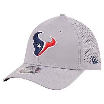 Men's New Era Gray Houston Texans 39THIRTY M-Crown Flex Fit Hat
