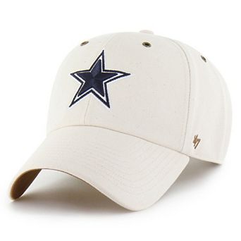 Men's Carhartt x '47 Natural Dallas Cowboys Undyed Clean Up Adjustable Hat