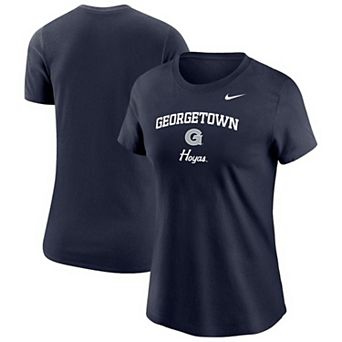Women's Nike Navy Georgetown Hoyas Primary T-Shirt