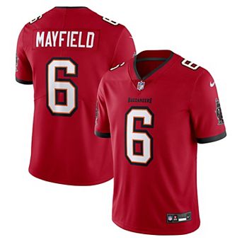 Men's Nike Baker Mayfield Red Tampa Bay Buccaneers Vapor Untouchable Stitched Limited Jersey