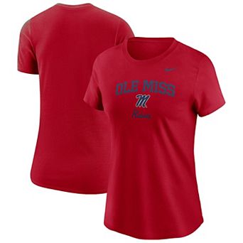 Women's Nike Red Ole Miss Rebels Primary T-Shirt