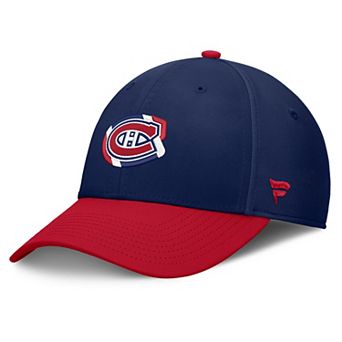 Men's Fanatics Navy/Red Montreal Canadiens Flex Fit Hat