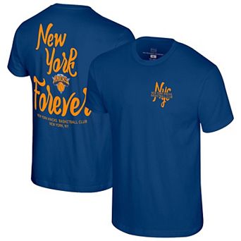 Unisex Stadium Essentials Royal New York Knicks Barfly Urban T-Shirt