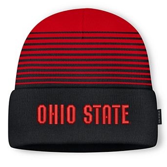 Unisex Nike Scarlet/Black Ohio State Buckeyes On-Field Utility Knit Hat