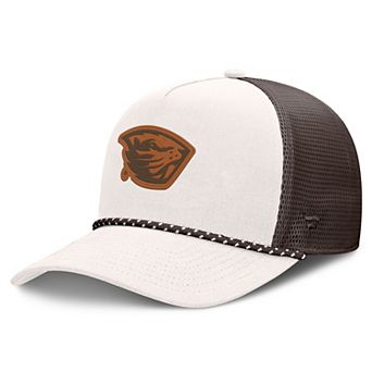 Men's Fanatics Natural Oregon State Beavers Bronco Trucker Adjustable Hat