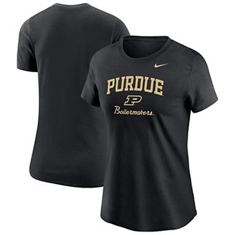 Women's Nike Black Purdue Boilermakers Primary T-Shirt