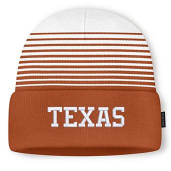 Unisex Nike Texas Orange/White Texas Longhorns On-Field Utility Knit Hat