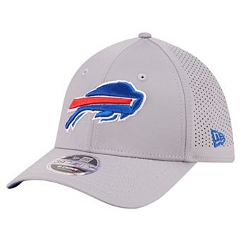 Men's New Era Gray Buffalo Bills 39THIRTY M-Crown Flex Fit Hat