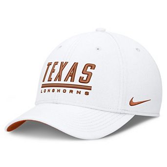 Men's Nike White Texas Longhorns Game Day Rise Swooshflex Hat