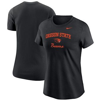 Women's Nike Black Oregon State Beavers Primary T-Shirt