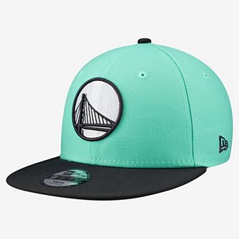 Youth New Era Turquoise/Charcoal Golden State Warriors 9FIFTY Snapback Hat
