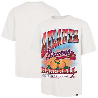 Men's '47 White Atlanta Braves Regional Upland Foundation T-Shirt