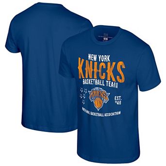 Unisex Stadium Essentials Royal New York Knicks Shapeshifter T-Shirt