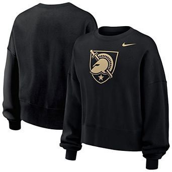 Women's Nike Black Army Black Knights Phoenix Fleece Pullover Sweatshirt