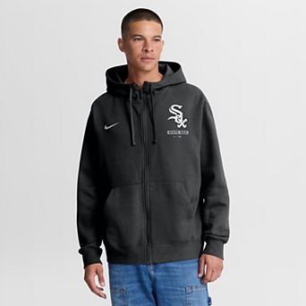 Men's Nike Black Chicago White Sox Primetime Lockup Full-Zip Hoodie