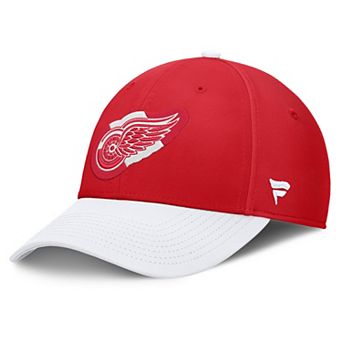 Men's Fanatics Red/White Detroit Red Wings Flex Fit Hat