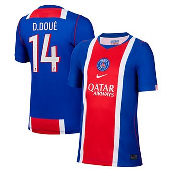 Youth Nike D̩sir̩ Dou̩ Blue Paris Saint-Germain 2026/27 Home Stadium Replica Jersey