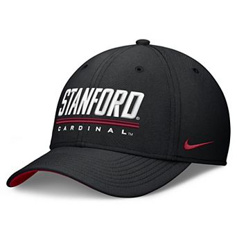 Men's Nike Black Stanford Cardinal Game Day Rise Swooshflex Hat