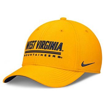 Men's Nike Gold West Virginia Mountaineers Game Day Rise Swooshflex Hat
