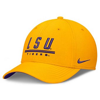 Men's Nike Gold LSU Tigers Game Day Rise Swooshflex Hat