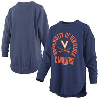 Women's Pressbox Navy Virginia Cavaliers Blitz Long Sleeve T-Shirt