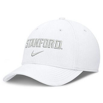 Men's Nike White Stanford Cardinal Rise On-Field SwooshFlex Dri-FIT Flex Hat