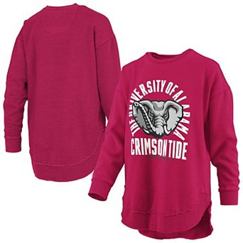 Women's Pressbox Crimson Alabama Crimson Tide Blitz Long Sleeve T-Shirt