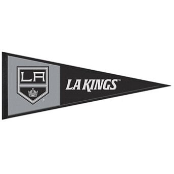 "WinCraft Los Angeles Kings 13"" x 32"" Wool Primary Logo Pennant"