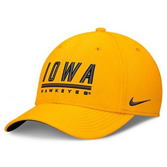 Men's Nike Gold Iowa Hawkeyes Game Day Rise Swooshflex Hat