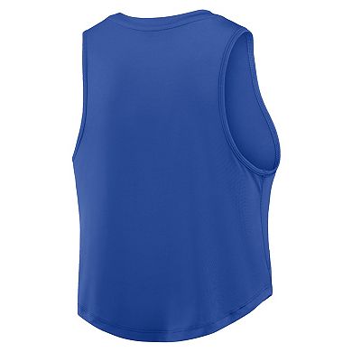 Women's Nike Royal Florida Gators One Dri-FIT Cropped Tank Top