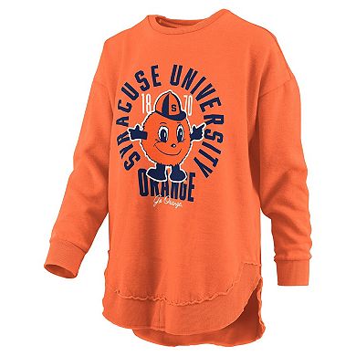 Women's Pressbox Orange Syracuse Orange Blitz Long Sleeve T-Shirt