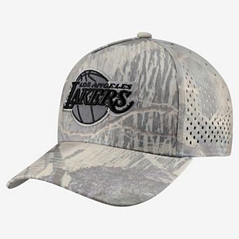Men's Mitchell & Ness Camo Los Angeles Lakers Perfect Pro Adjustable Hat