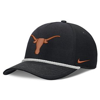 Unisex Nike Black Texas Longhorns Rope Rise Adjustable Hat