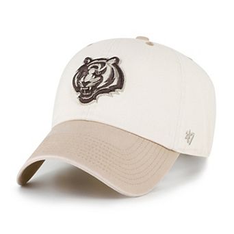 Men's '47 Natural/Tan Cincinnati Bengals Neutral Terrain Clean Up Adjustable Hat