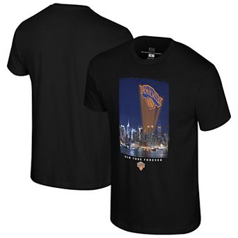 Unisex Stadium Essentials Black New York Knicks Signal T-Shirt