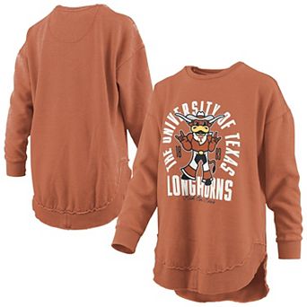 Women's Pressbox Texas Orange Texas Longhorns Blitz Long Sleeve T-Shirt