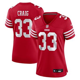 Women's Nike Roger Craig Scarlet San Francisco 49ers Team Retired Game Jersey