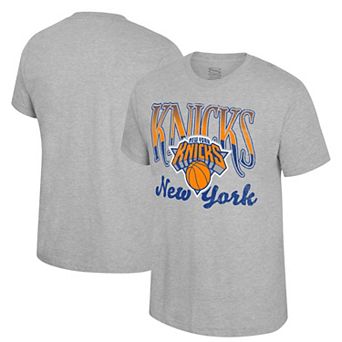 Unisex Stadium Essentials Heather Gray New York Knicks Sky High T-Shirt