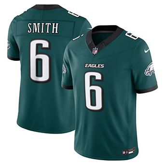 Men's Nike DeVonta Smith Midnight Green Philadelphia Eagles Team Vapor F.U.S.E. Stitched Limited Jersey