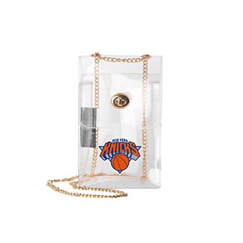 Logo Brands New York Knicks Clear Essential Crossbody Purse