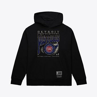 Men's Mitchell & Ness Black Detroit Pistons Ball Out Hoodie