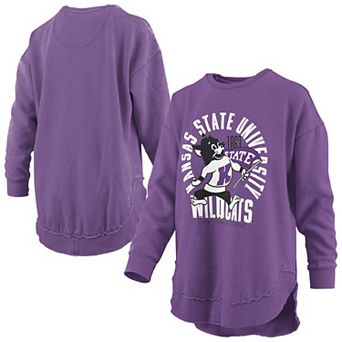 Women's Pressbox Purple Kansas State Wildcats Blitz Long Sleeve T-Shirt