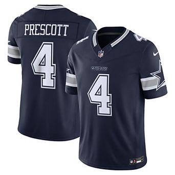 Men's Nike Dak Prescott Navy Dallas Cowboys Vapor F.U.S.E. Stitched Limited Jersey
