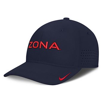 Men's Nike Navy Arizona Wildcats Gameday Aerobill Swooshflex Dri-FIT Hat